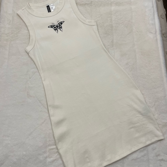 H&M Butterfly Tank Top Dress - Picture 4 of 7